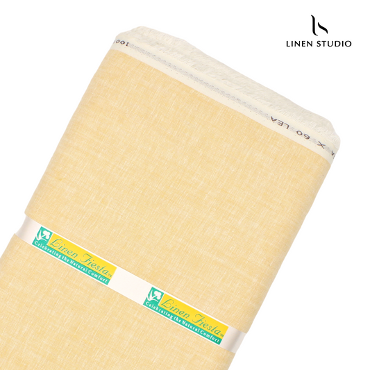 Linen Fiesta 60 Lea Plain Shirting - M406