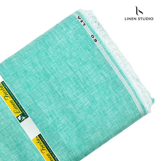 Linen Fiesta 60 Lea Plain Shirting - M407