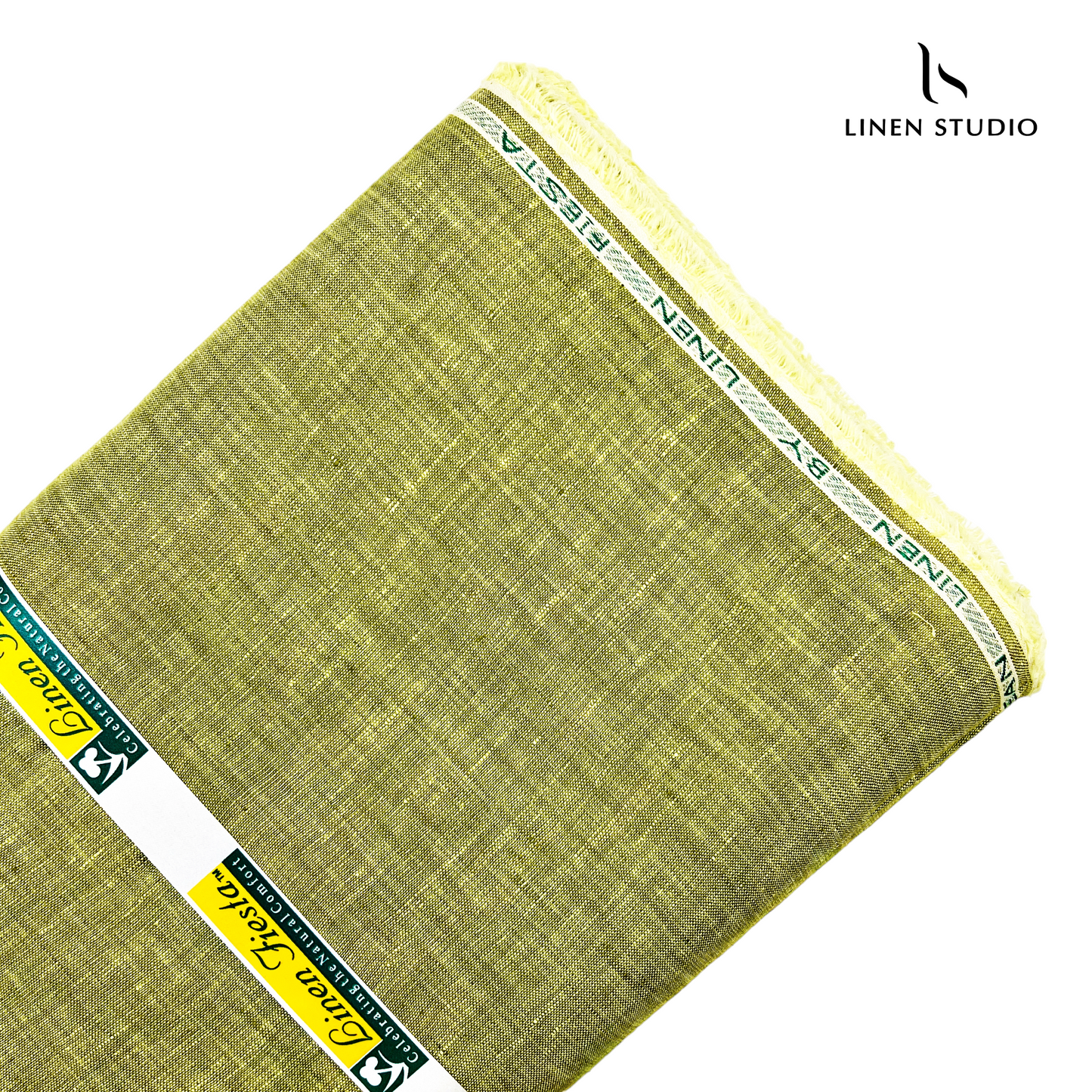 Linen Fiesta 60 Lea Plain Shirting - M616
