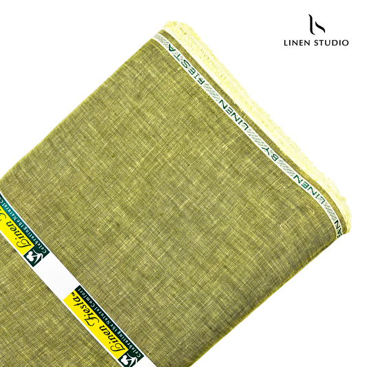 Linen Fiesta 60 Lea Plain Shirting - M616