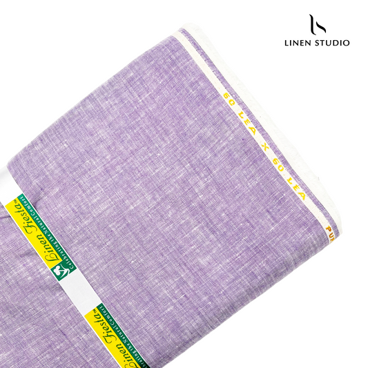 Linen Fiesta 60 Lea Plain Shirting - M619