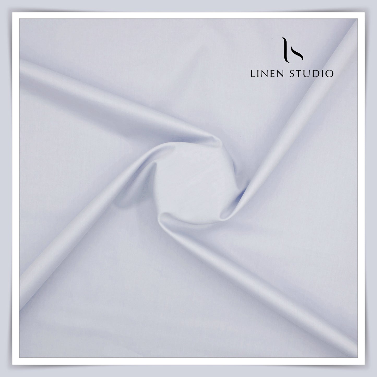 Tessitura Monti 2 PLY 140's Finest Supima Cotton TWILL Shirting - Slate Blue (NEW)