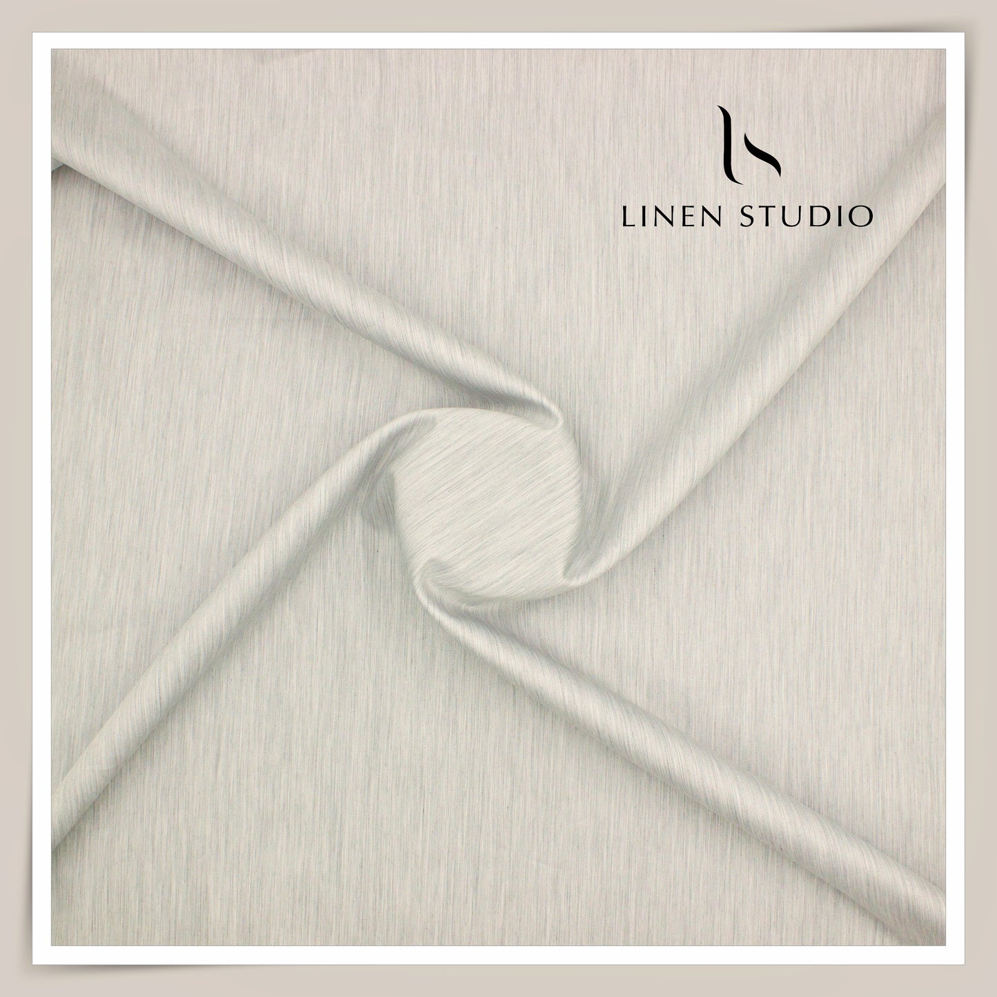 Tessitura Monti 100% Superfine 80's Giza Cotton Shirting - Melange Gray (NEW) (Limited Stock)