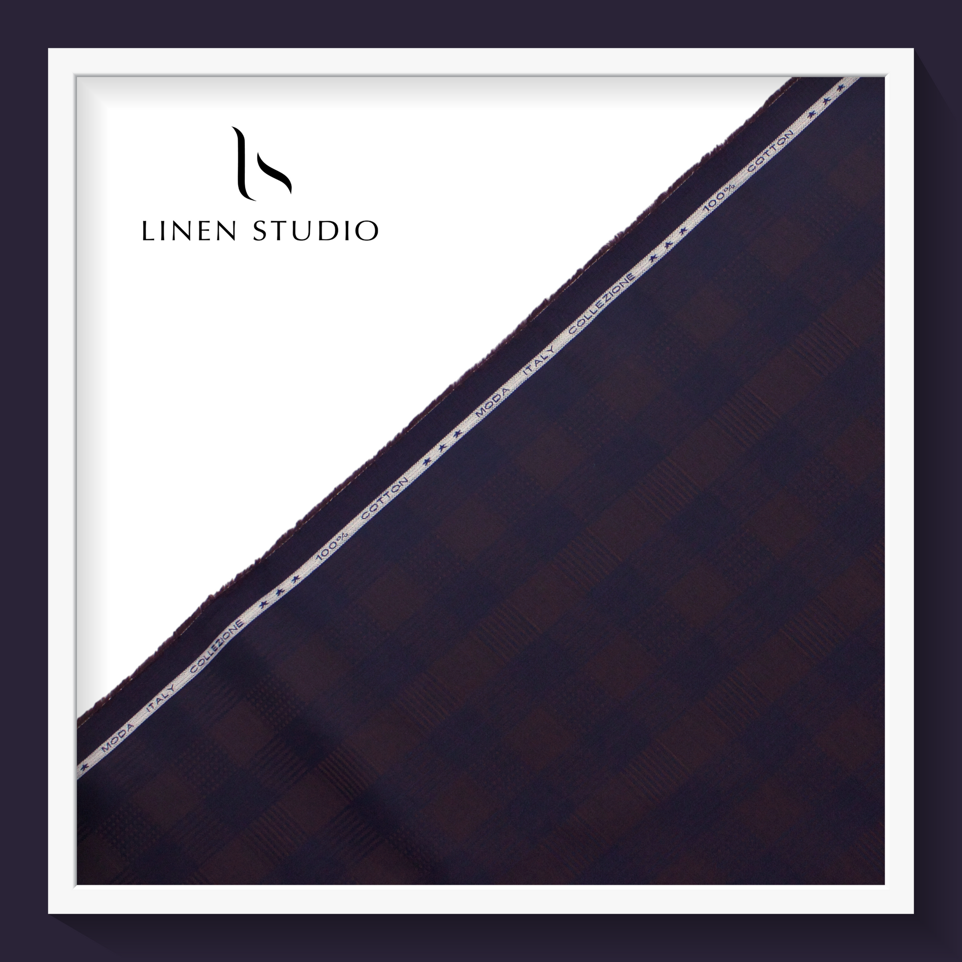 100% Luxury Cotton Jacquard - 01 - Linen Studio