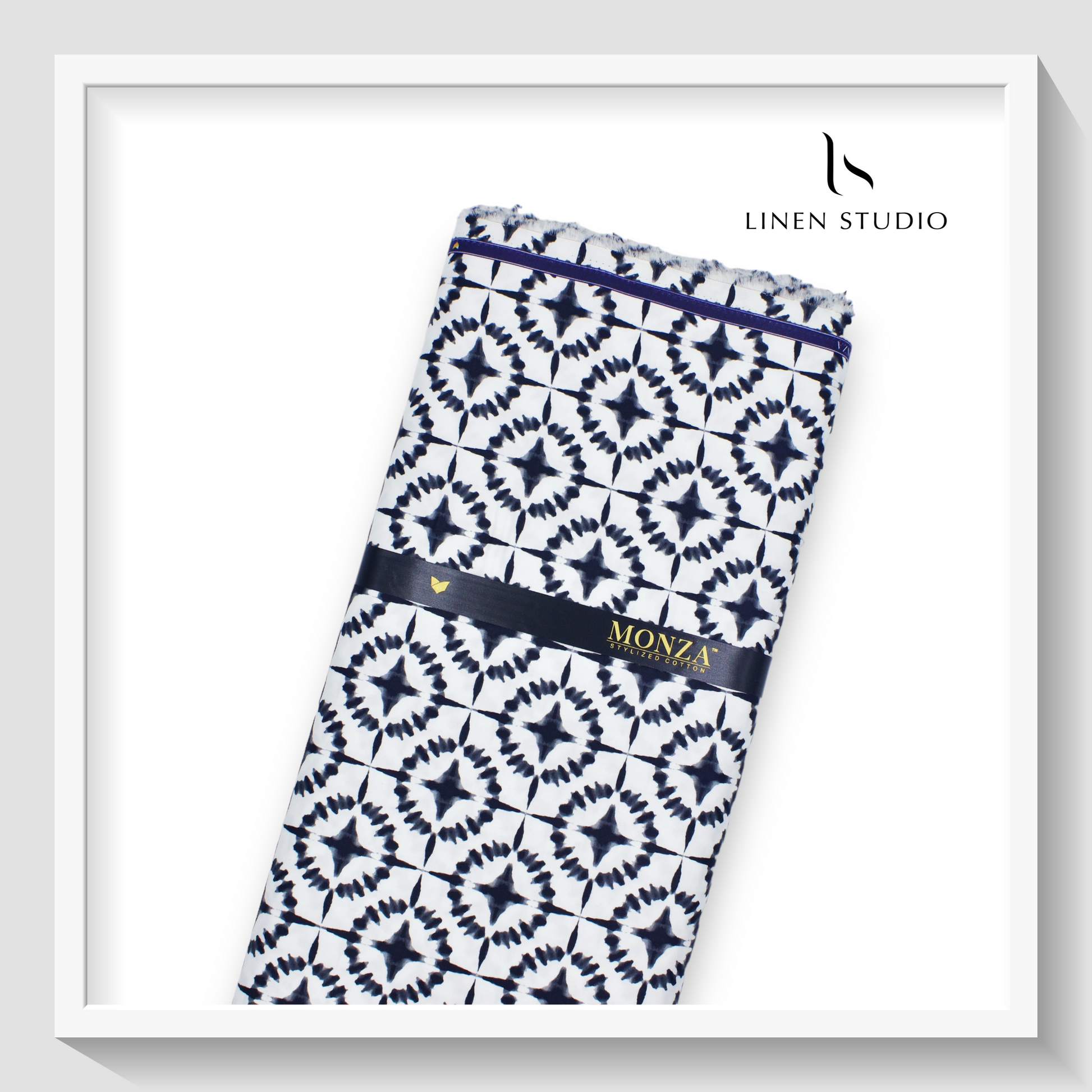 100% Luxury Cotton Printed Shirting - 05 - Linen Studio