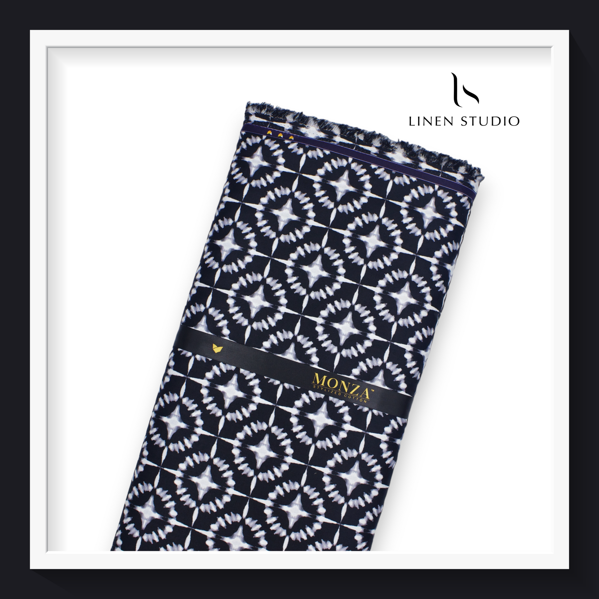 100% Luxury Cotton Printed Shirting - 04 - Linen Studio