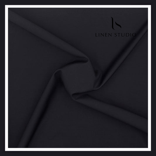 220's Wool & Cashmere Super Luxury Suiting by Mark & Peanni - Dark Blue (NEW) (HIGHEST QUALITY)