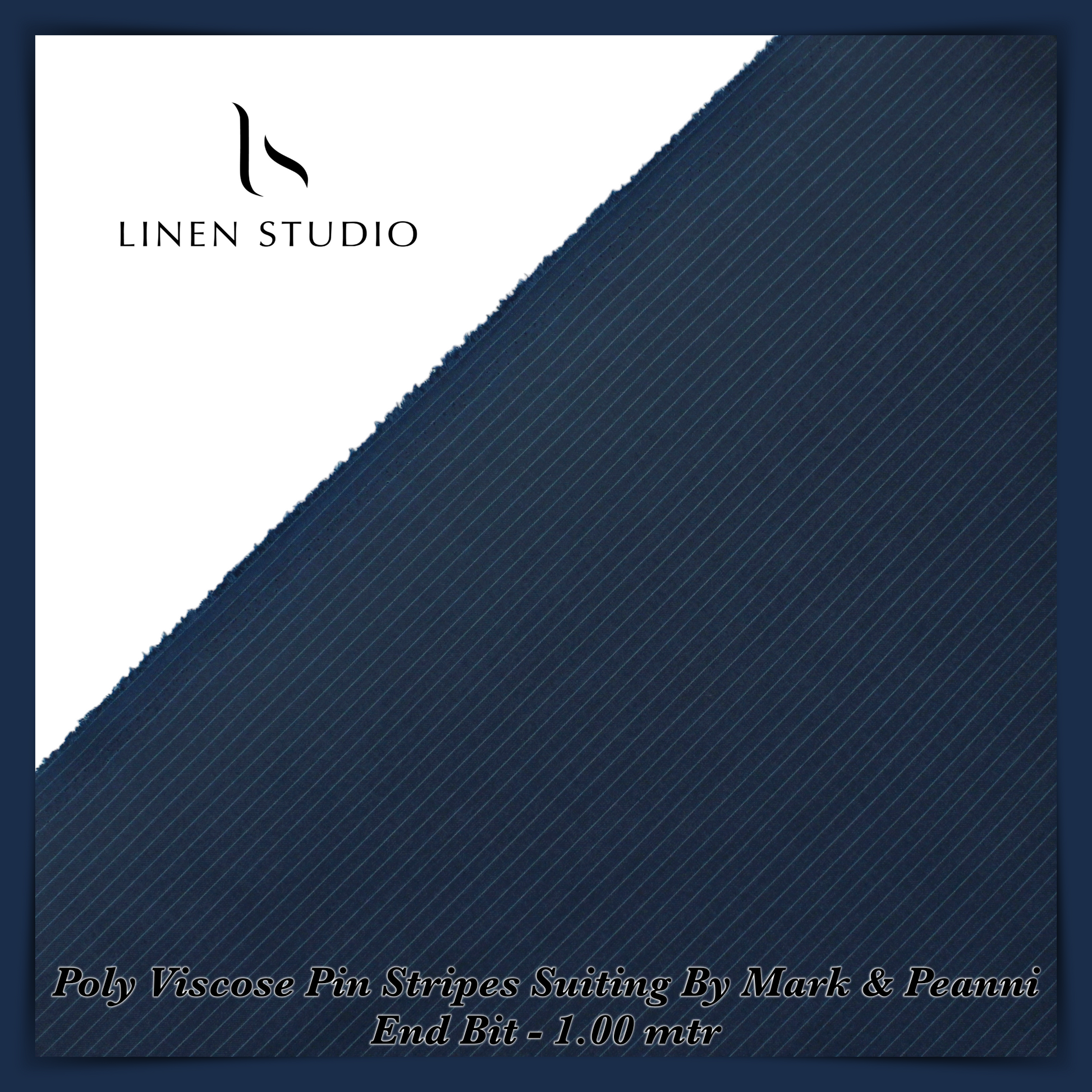 1.00 Mtr Suiting Fabric - END BIT (35%) - Linen Studio