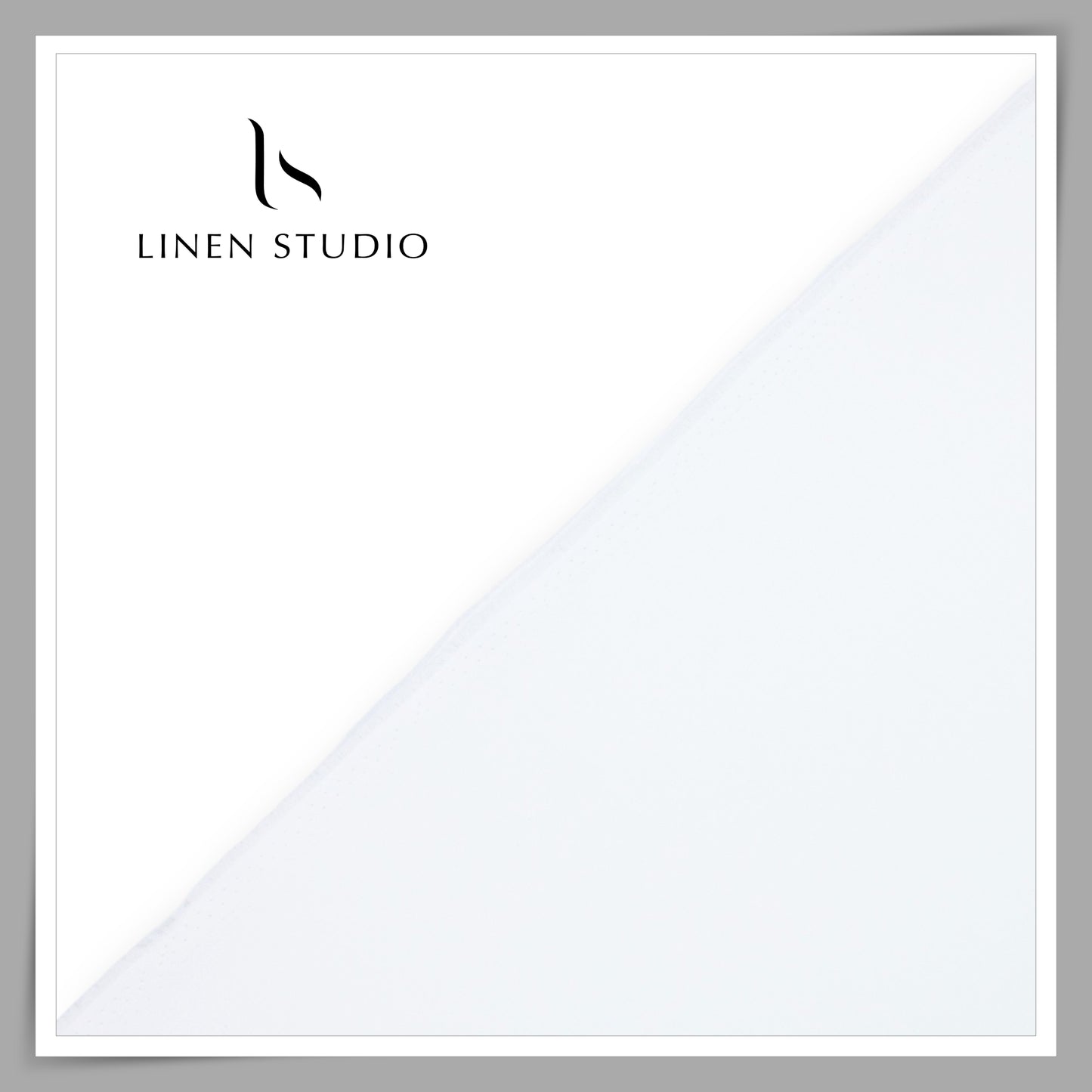 Premium Self Striped Lachka Wrinkle Free Suiting by M&P - Bright White (NEW) (ZOOM IN)