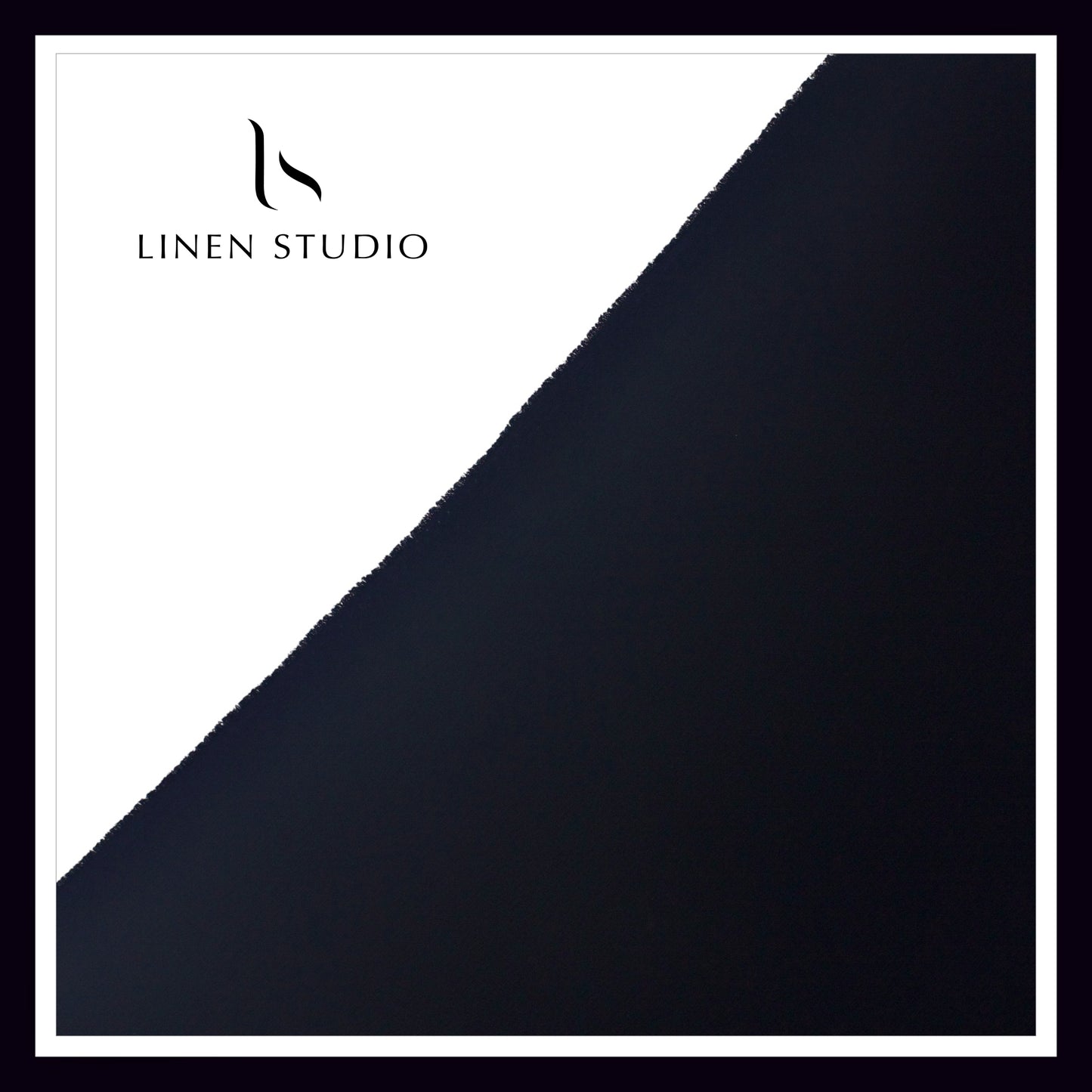 Premium Self Striped Lachka Wrinkle Free Suiting by M&P - Navy Blue (NEW) (ZOOM IN)