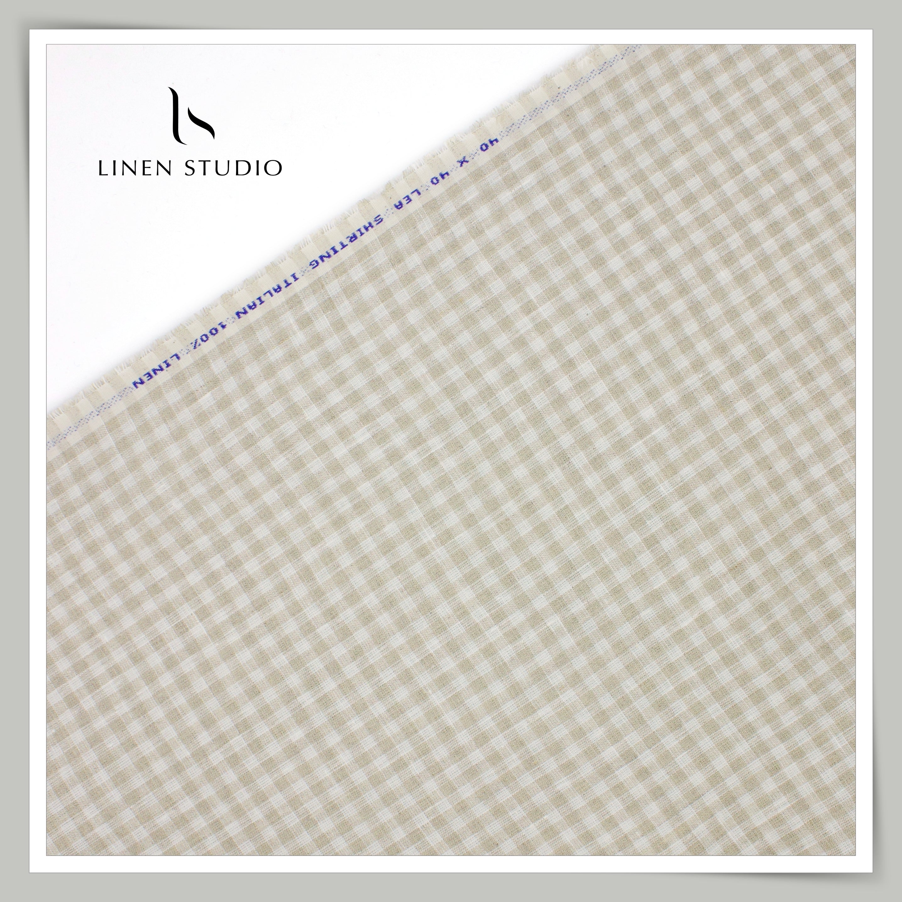 Linen Check Stripes / Checks – Linen Studio