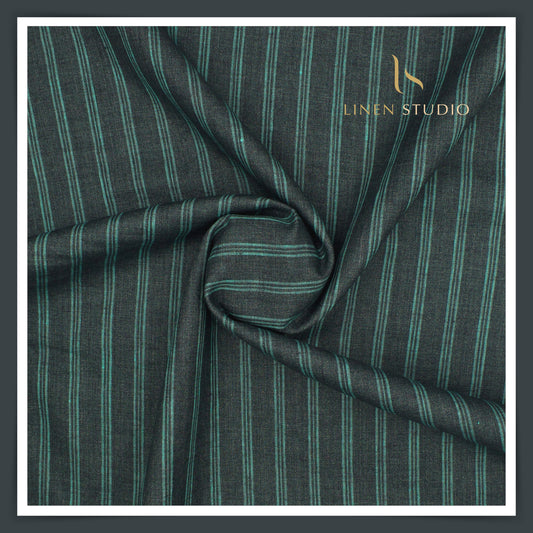 Perth 4049/101 - 60 Lea Pure Linen Stripes - Linen Studio