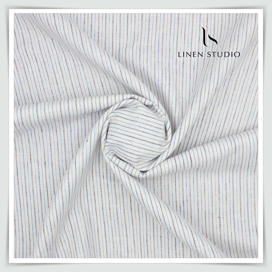 Provence 14396 - 60 Lea Pure Linen Stripes - Linen Studio