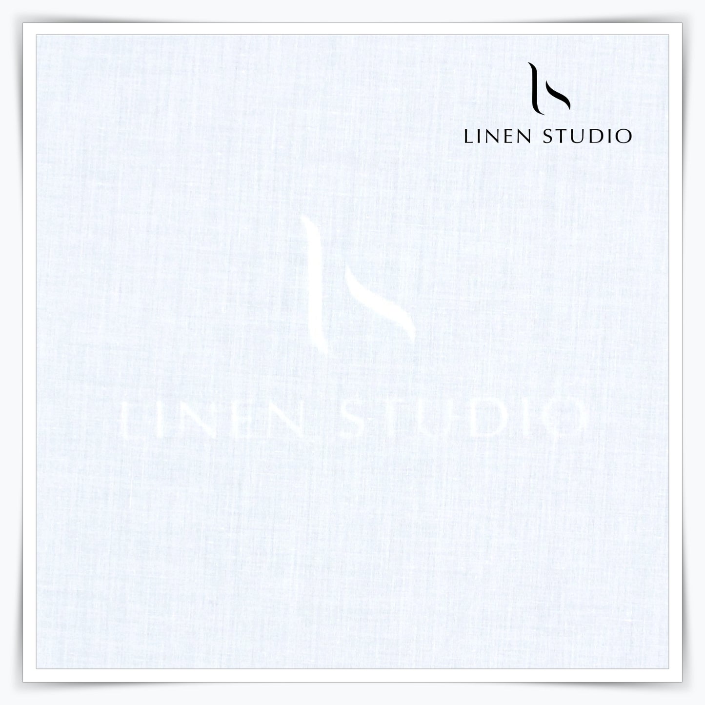 Raymonds 100% Super Fine Starched Paper Cotton - Bright White - Linen Studio