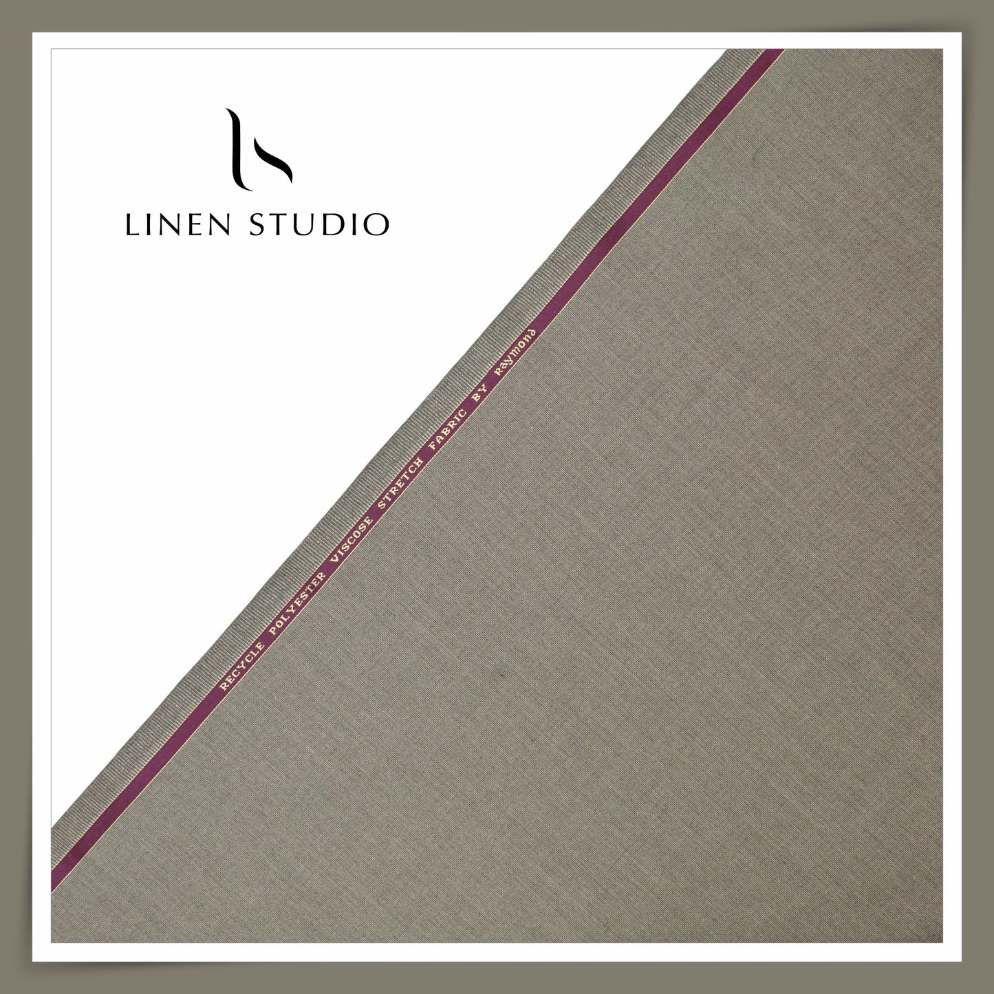 Raymond PV Wrinkle Free Spandex Suiting - Natural Warm Textured (NEW) (STRETCH)