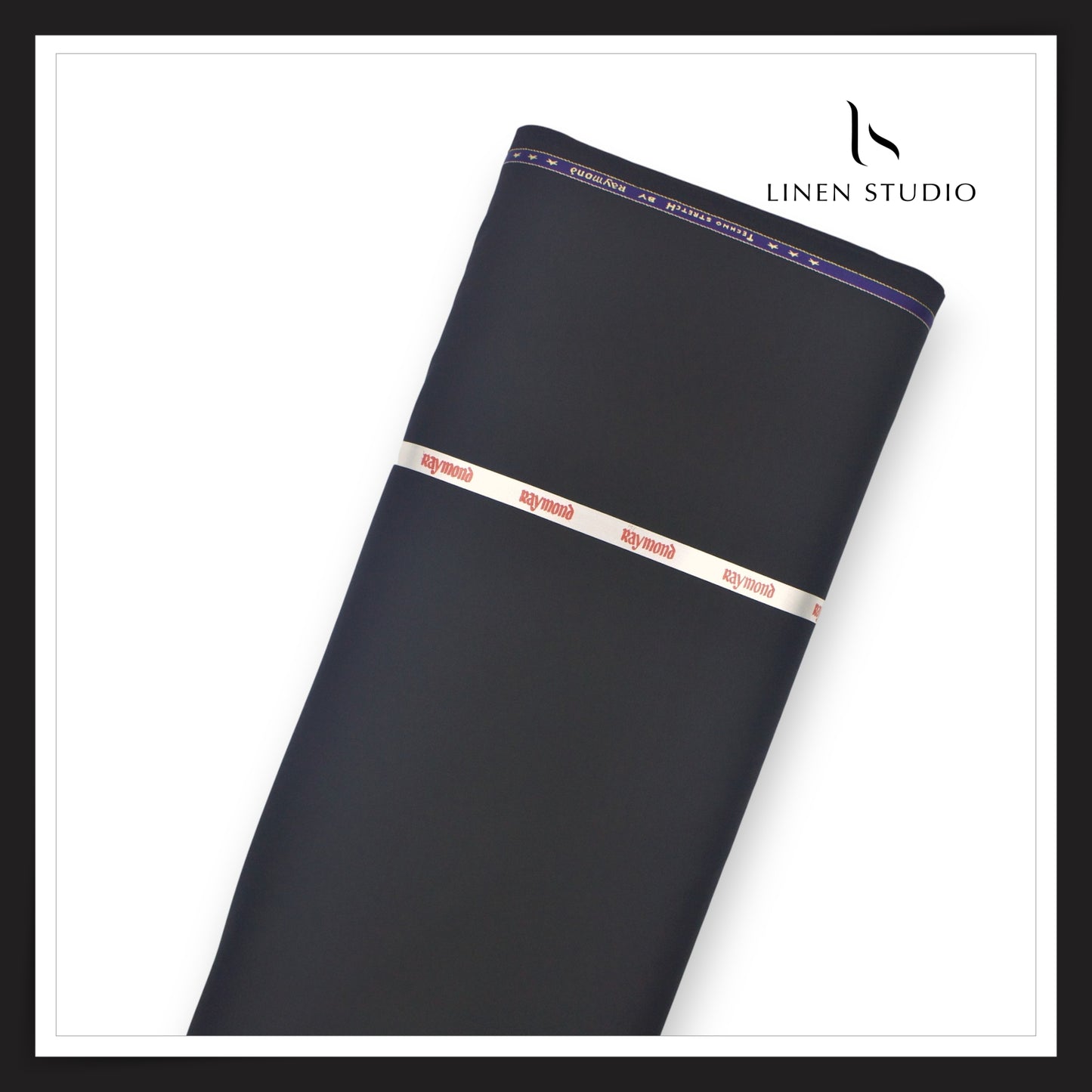 Raymond PolyViscose Spandex Wrinkle Free Suiting - Purplish Blue (NEW) (Darkest)