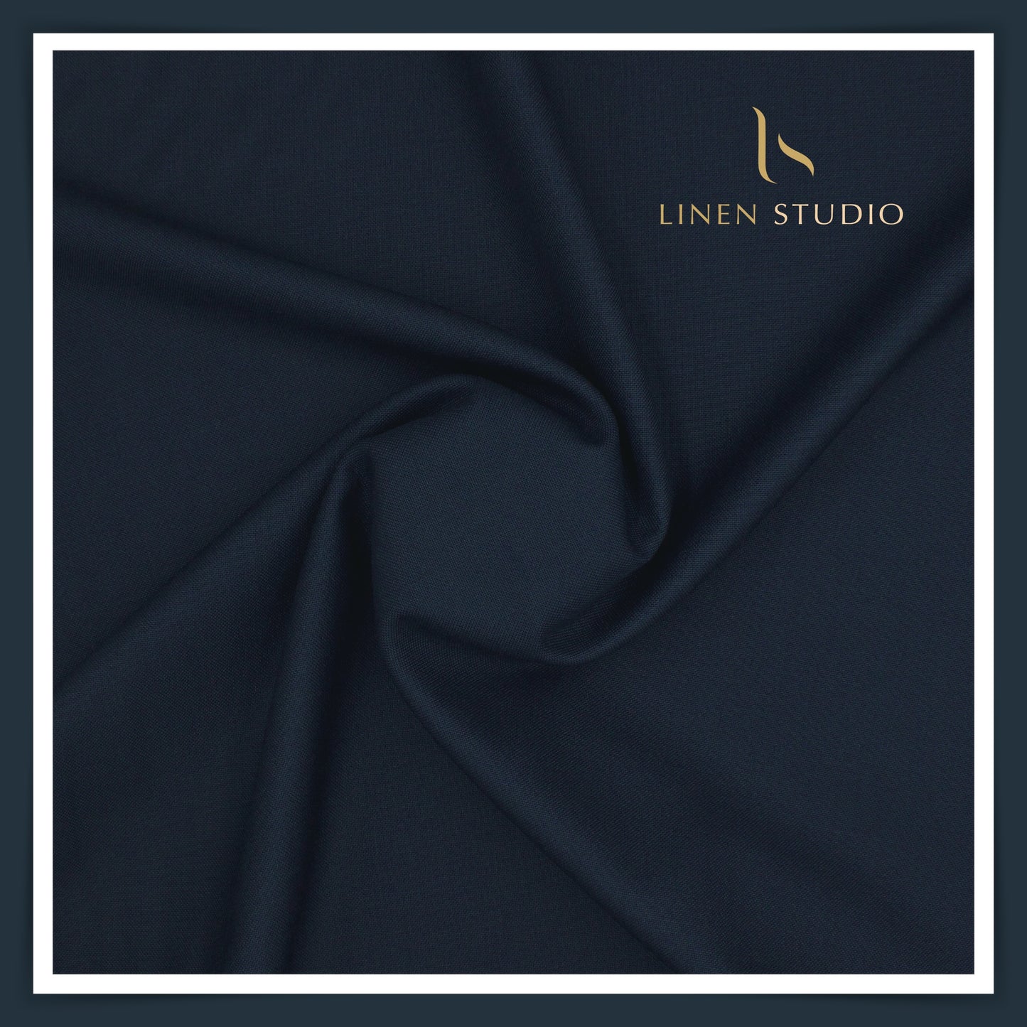 Raymonds Sapphire - Ink Blue (thick matty suiting) - Linen Studio