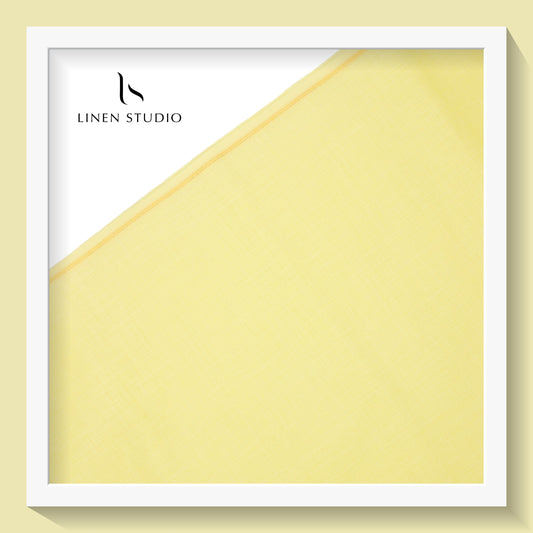 Linen look Remi - Yellow - Linen Studio