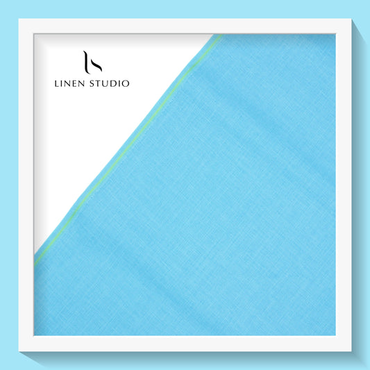Linen look Remi - Blue - Linen Studio