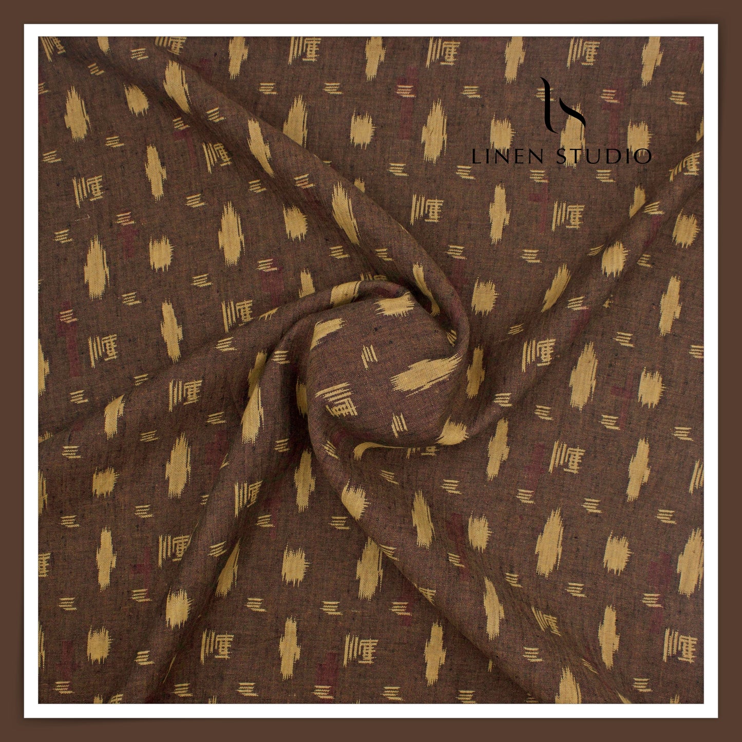 60 Lea Digital Printed Shirting by Linen Fiesta - Rio (30% SALE)