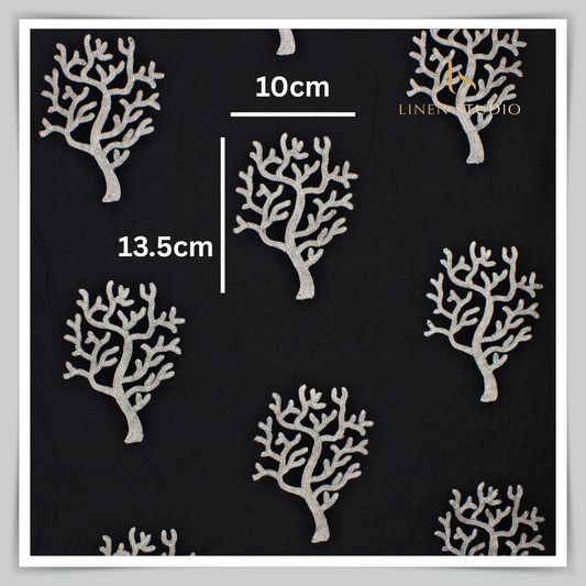 Heavy Embroidery Wedding Collection - Tree Of Life (Zoom In)