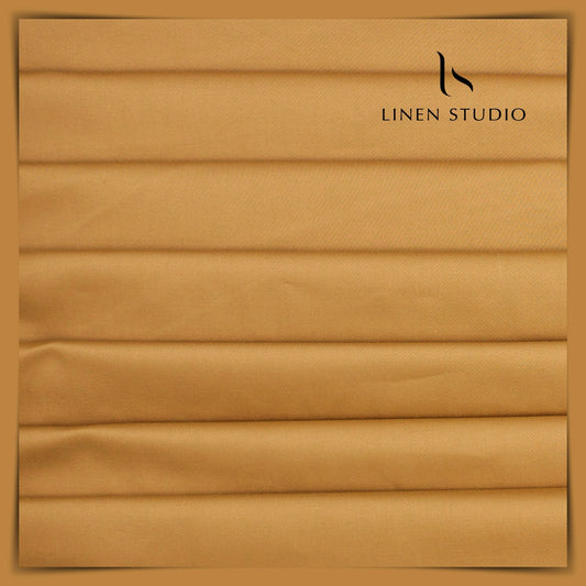 100% Giza Cotton Stretchable Suiting - 03 - Linen Studio