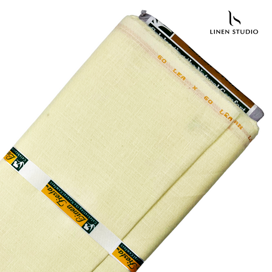 Linen Fiesta 60 Lea Plain Single Tone Shirting - R 01