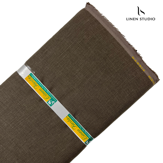 Linen Fiesta 60 Lea Plain Single Tone Shirting - R 14