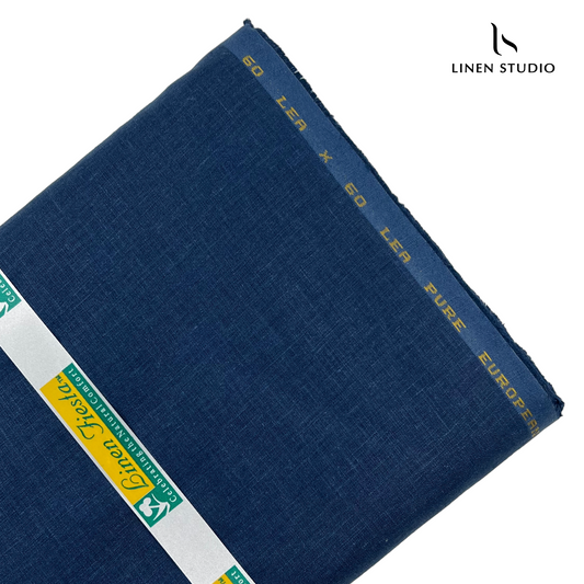 Linen Fiesta 60 Lea Plain Single Tone Shirting - R 16