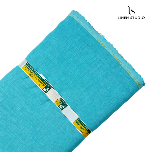 Linen Fiesta 60 Lea Plain Single Tone Shirting - R 18