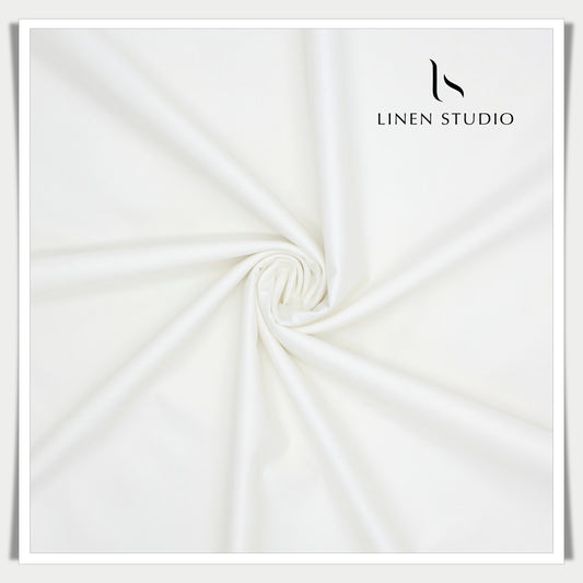 Raymonds Poly Viscose Suiting - Frost White - Linen Studio