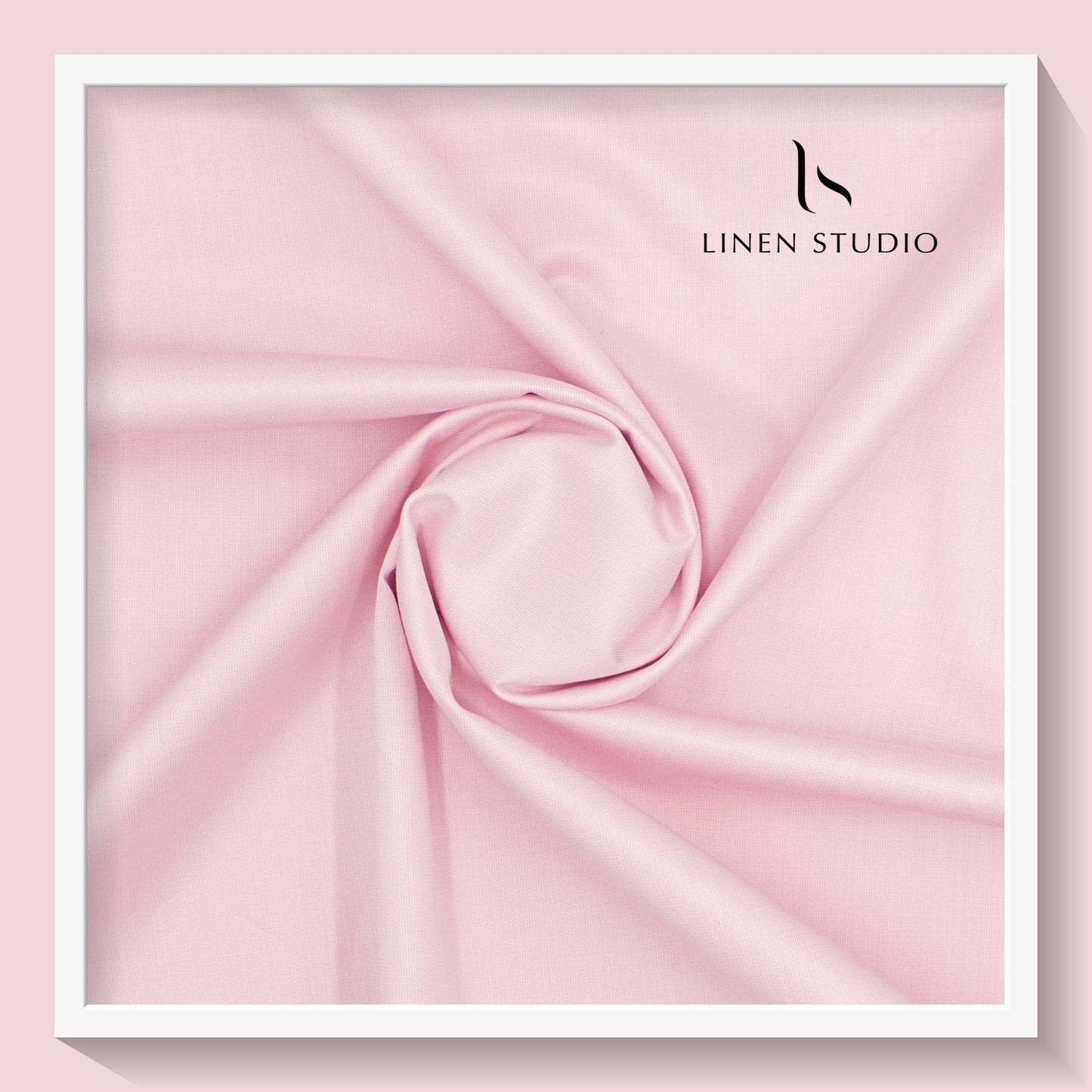 120/2 count Finest Giza Cotton - Pink - Linen Studio