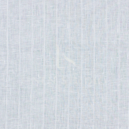 Burgoyne 70 Lea Self Stripe White  (40% CRAZY SALE)