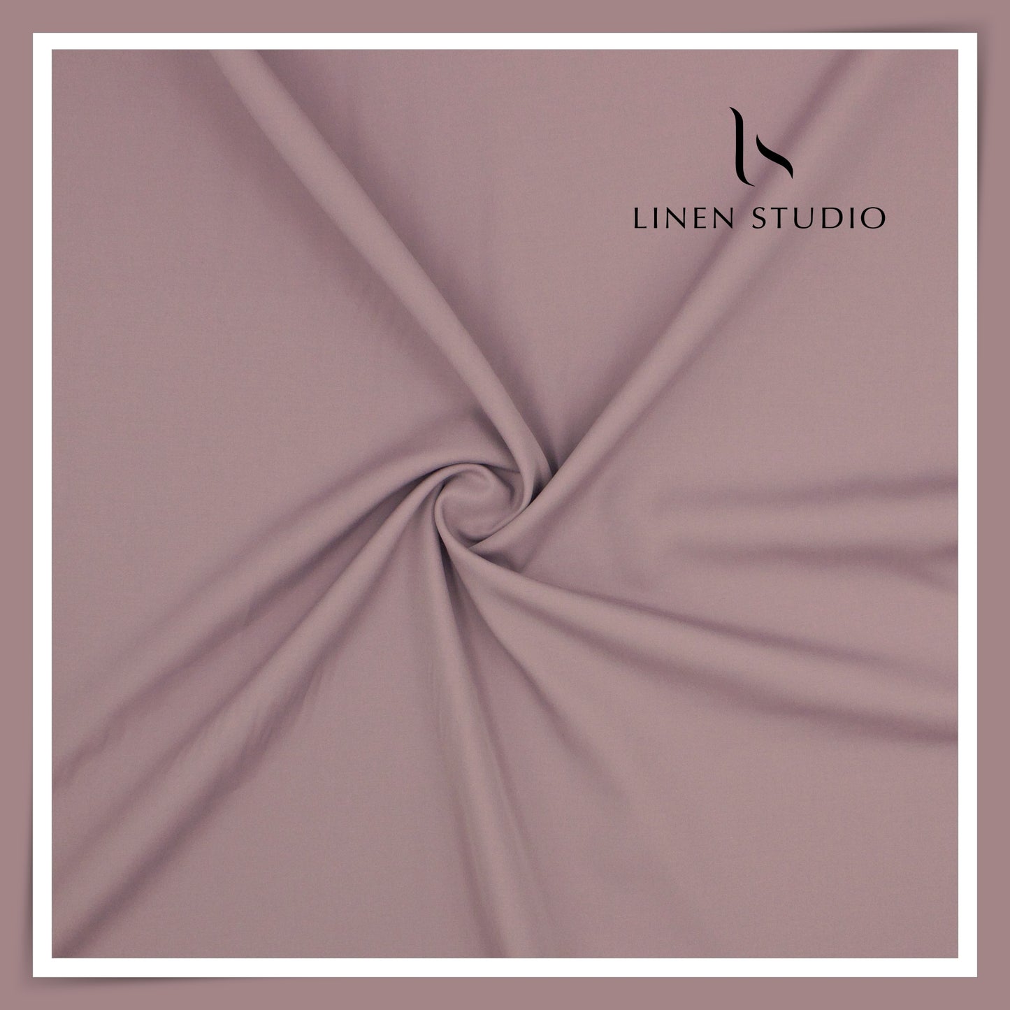 2/120's FINEST Supima Cotton Shirting by Vercelli Italy - Mauve Pink (Fastest Selling) (NEW)