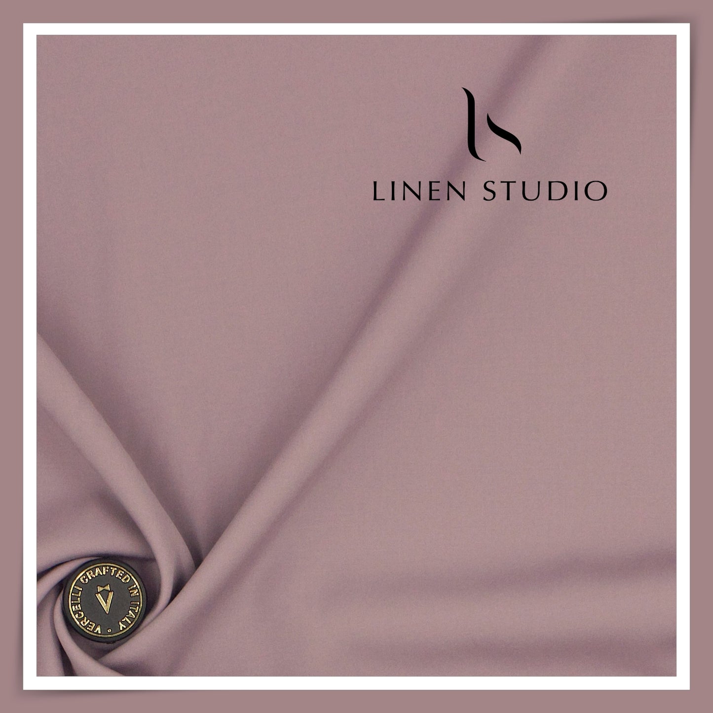 2/120's FINEST Supima Cotton Shirting by Vercelli Italy - Mauve Pink (Fastest Selling) (NEW)