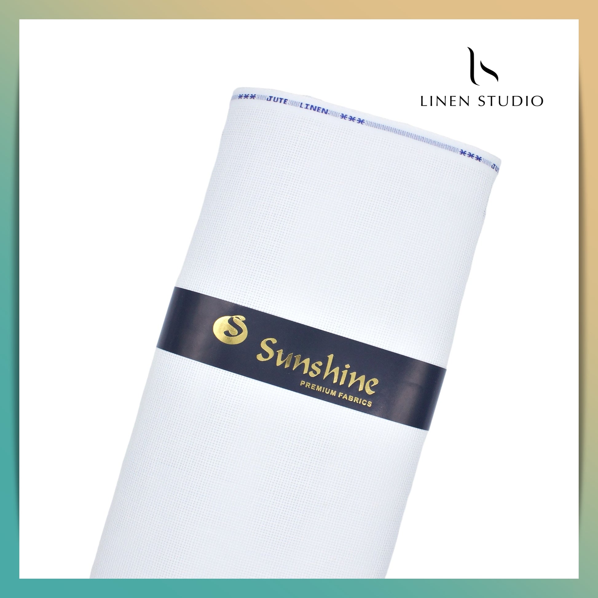 Jute PV fabric - White - Linen Studio