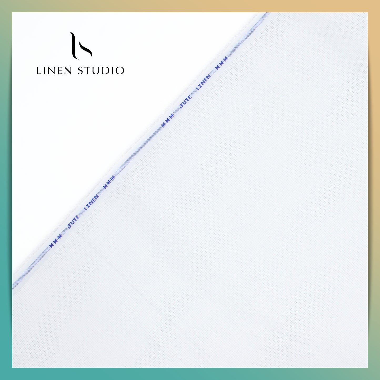 Jute PV fabric - White - Linen Studio