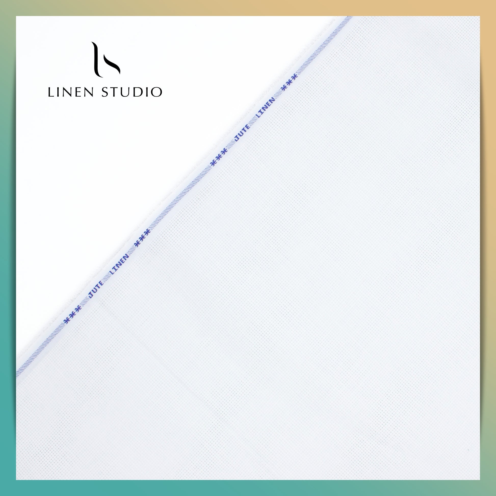 Jute PV fabric - White - Linen Studio
