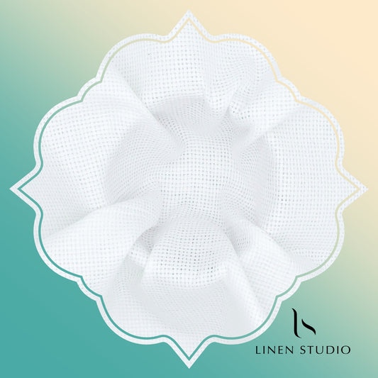 Jute PV fabric - White - Linen Studio