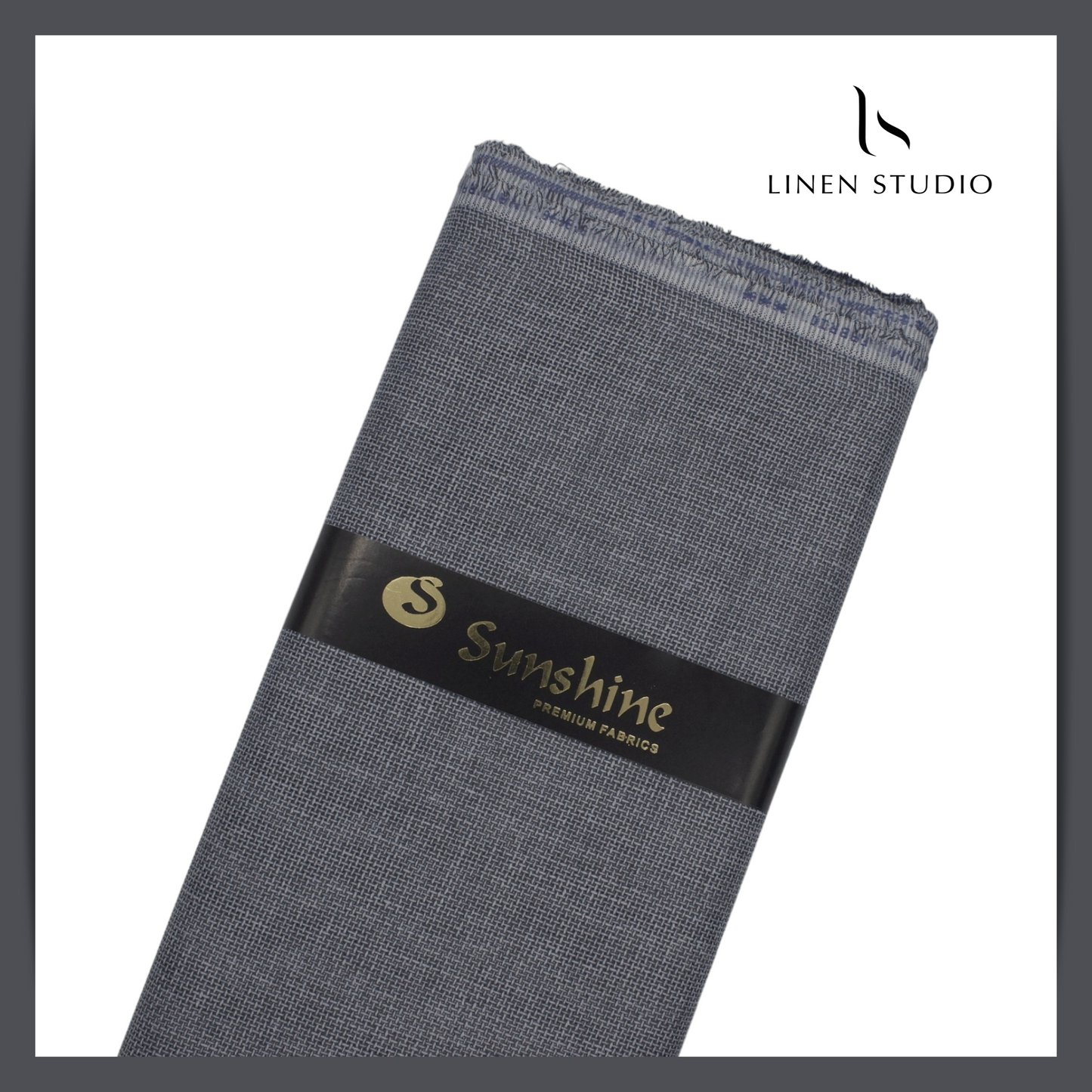 Jute PV fabric - Grey - Linen Studio