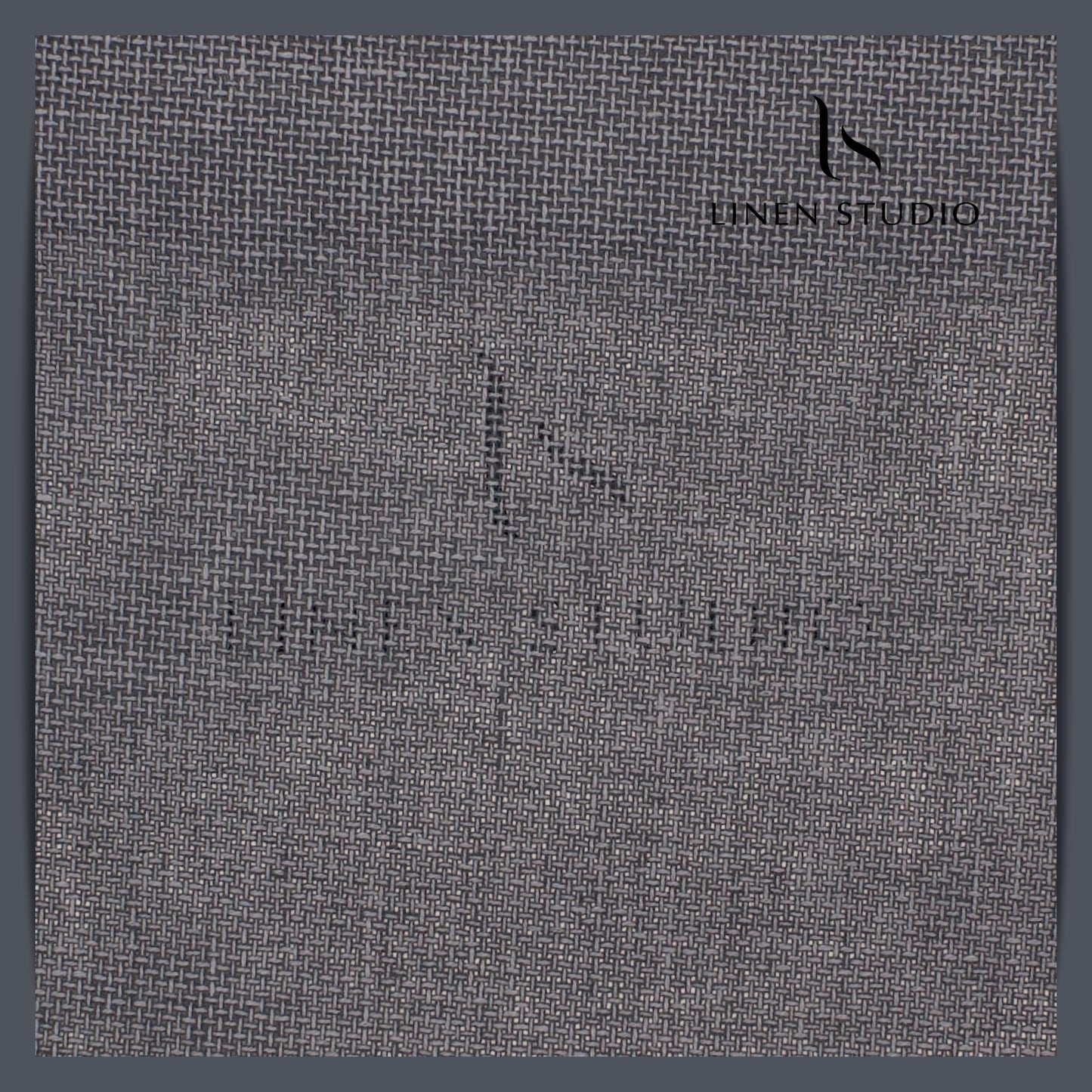 Jute PV fabric - Grey - Linen Studio