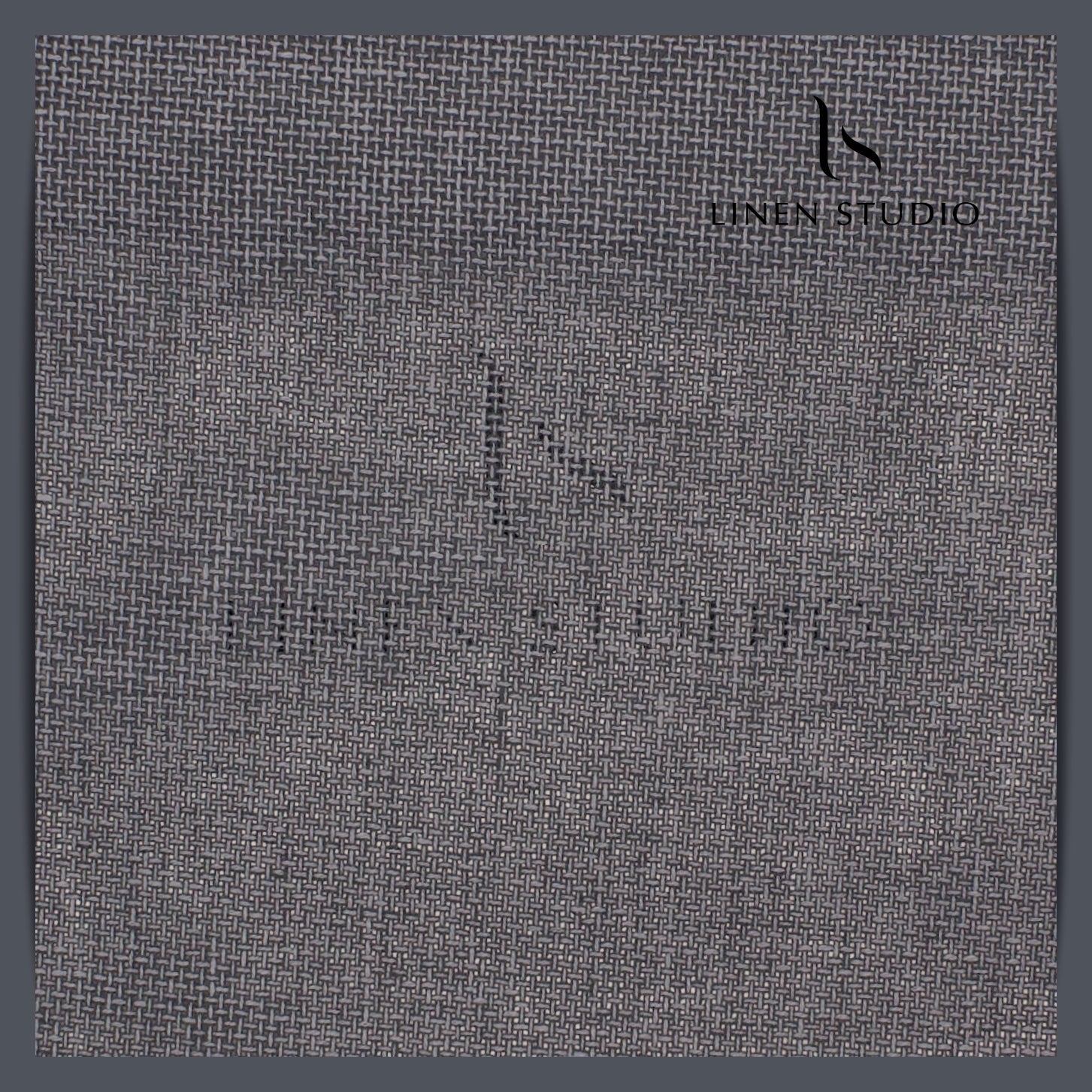 Jute PV fabric - Grey - Linen Studio