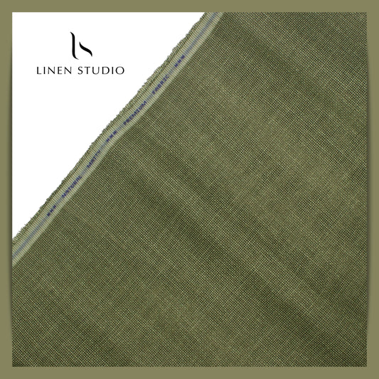 Jute PV fabric - Green - Linen Studio