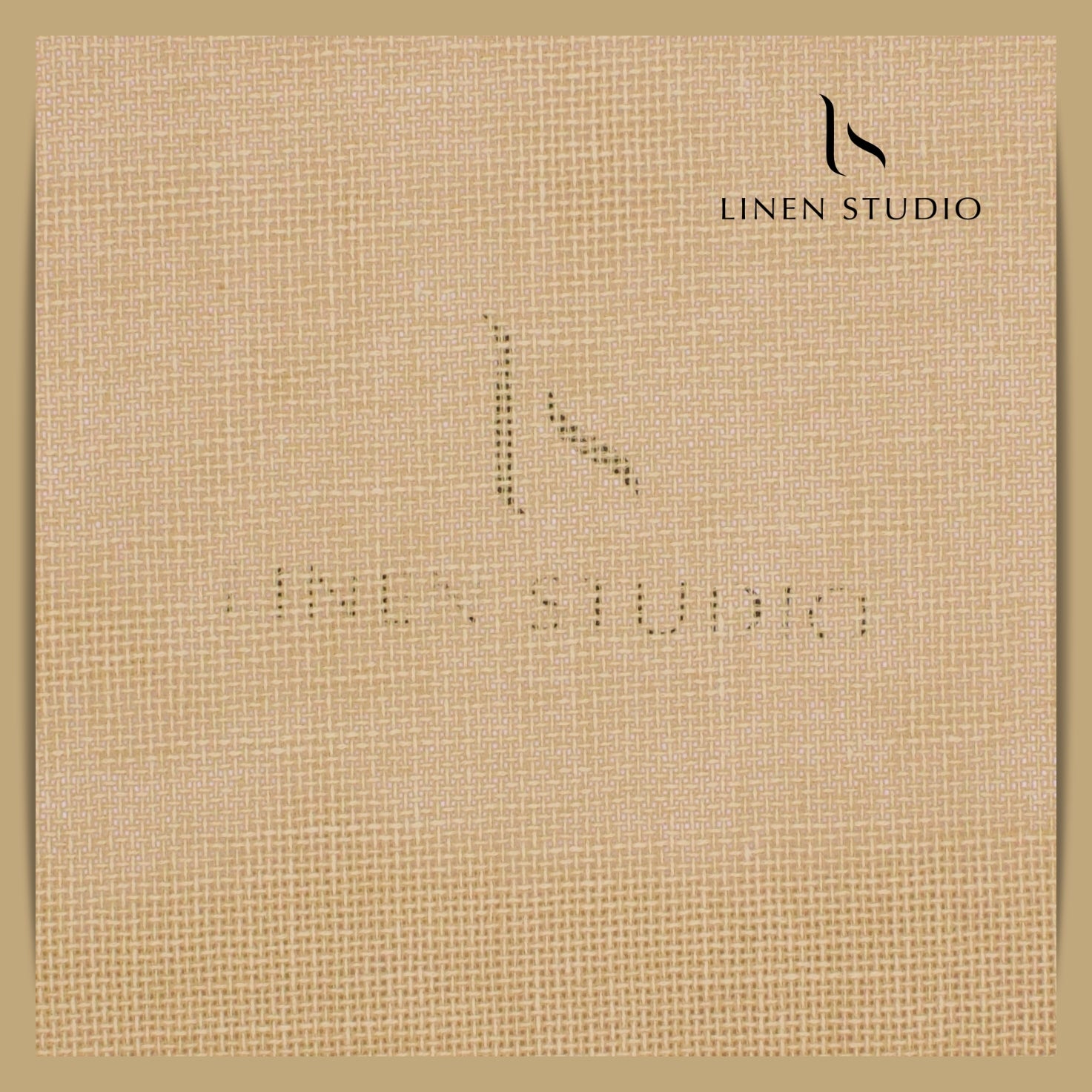 Jute PV fabric - Sand - Linen Studio