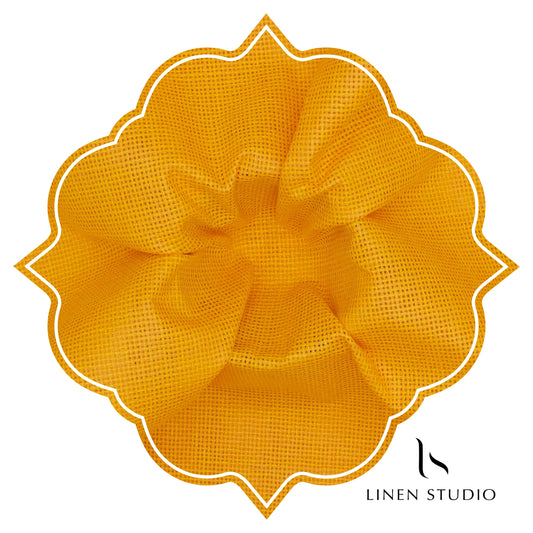 Jute PV fabric - Golden Yellow - Linen Studio
