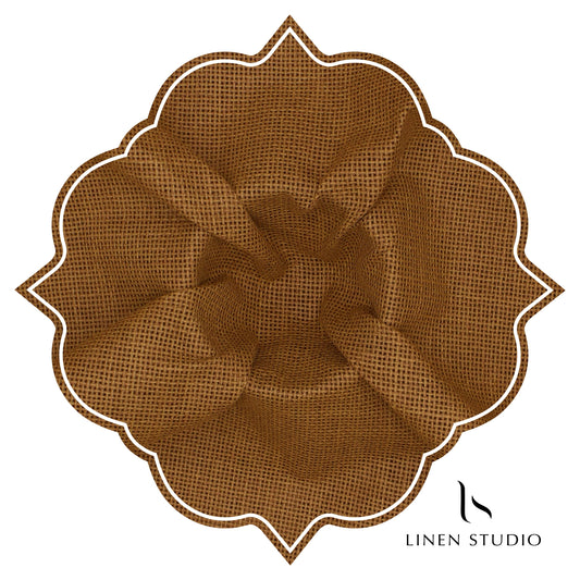 Jute PV fabric - Brown