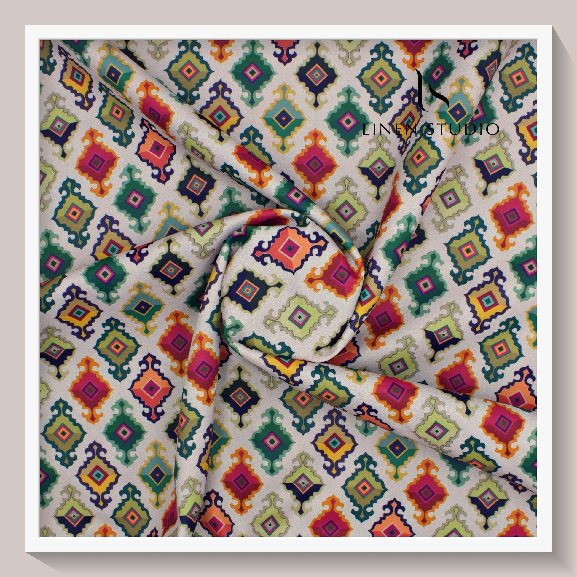 Poly Viscose Digital Print 01 - Linen Studio