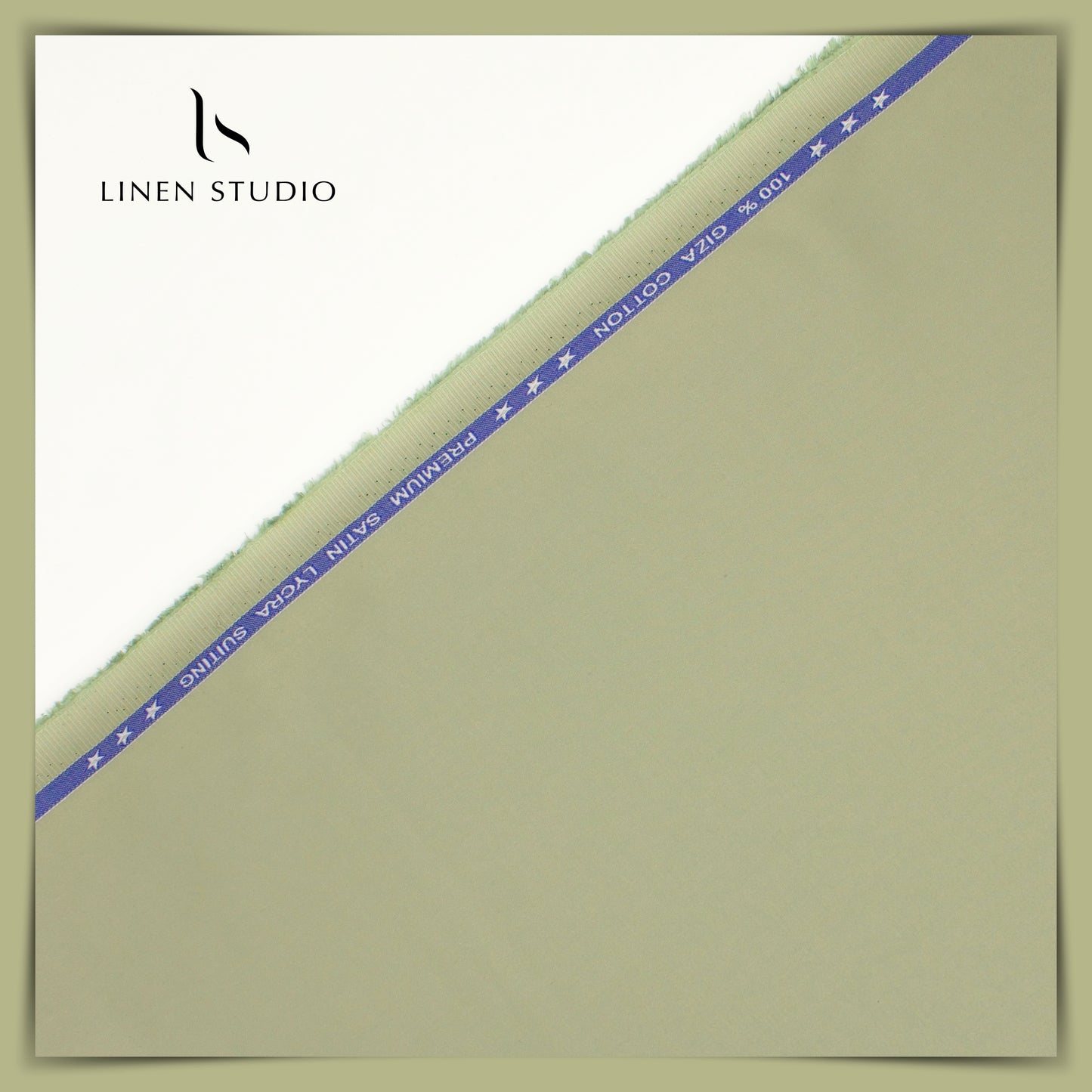 100% Giza Cotton Stretchable Suiting - 27 - Linen Studio