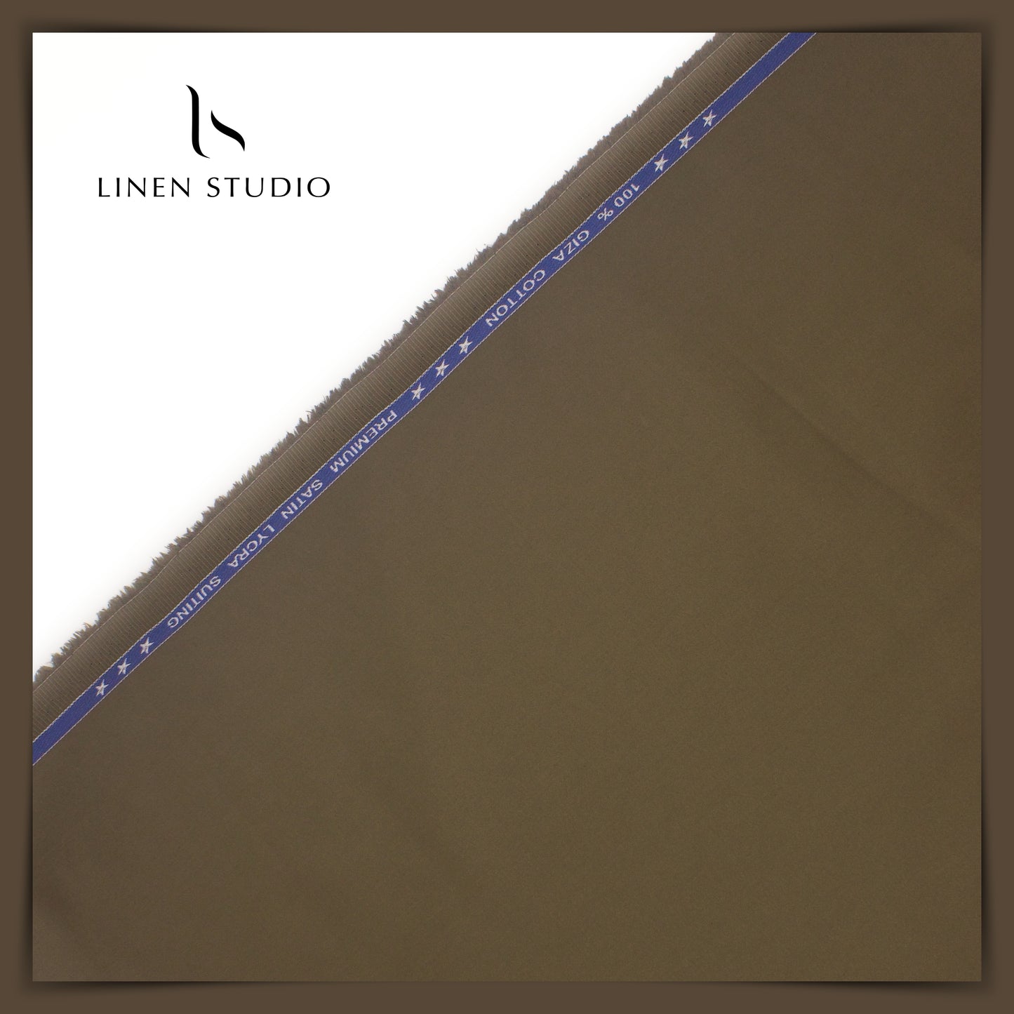 100% Giza Cotton Stretchable Suiting - 31 - Linen Studio