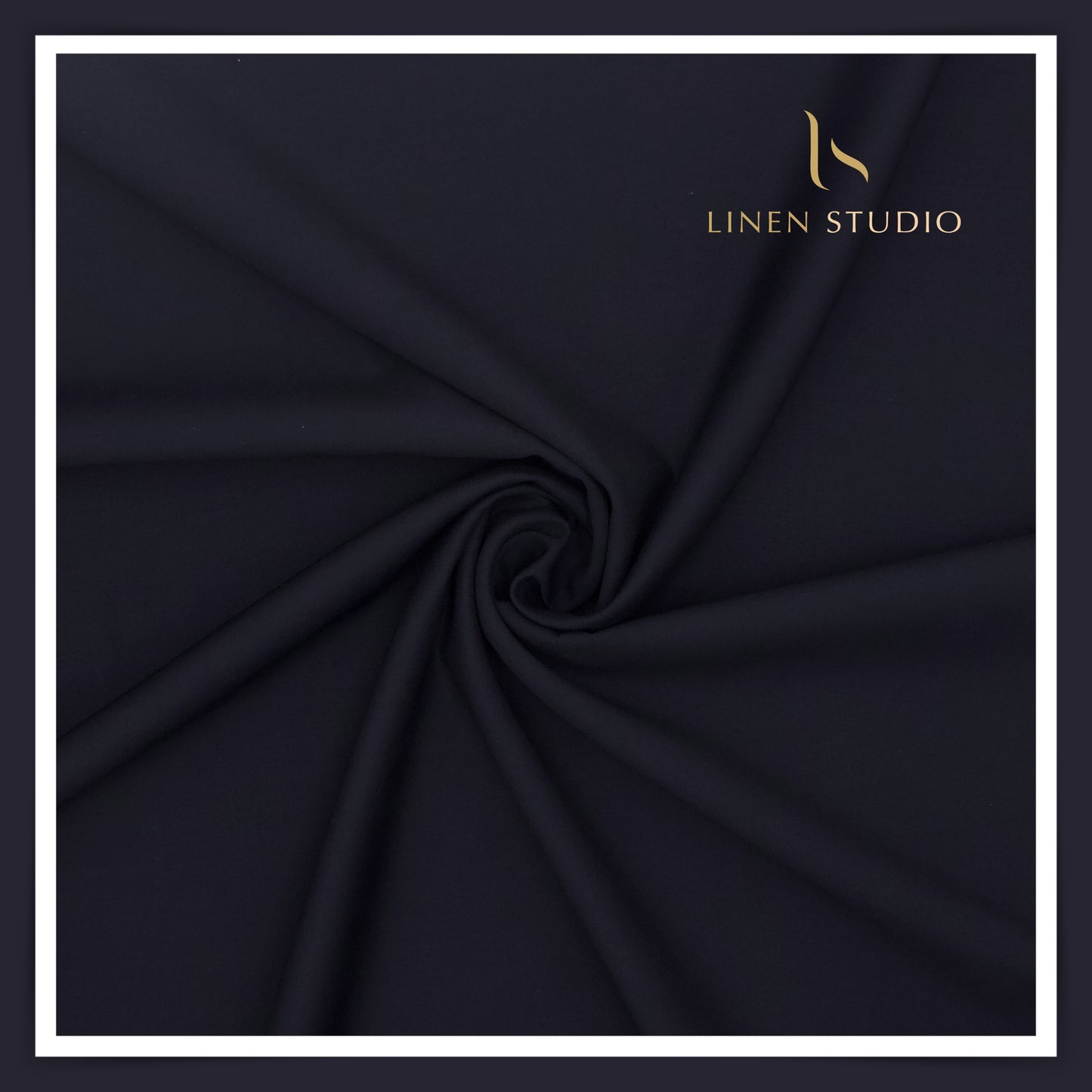 Super 140's Australian Merino Wool by Vercelli - Japan Navy (Highest Selling) - Linen Studio